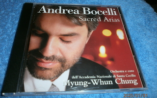 ANDREA BOCELLI : SACRED ARIAS    -   CD