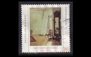 Saksa 2937 o Taidemaalari Adolph Menzel (2012)