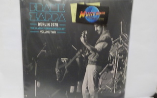 FRANK ZAPPA - BERLIN 1978 ... BROADCAST VOL 2 UUSI SS 2LP