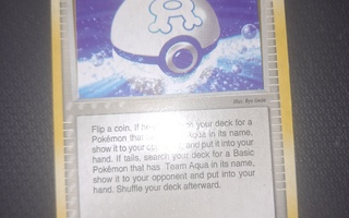 Team Aqua Ball 75/95 Uncommon card