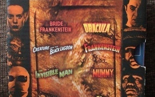 Classic Monster Collection -8 x DVD (R2, Suomi)