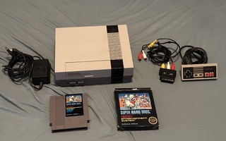 Nintendo NES sekä Super Mario Bros