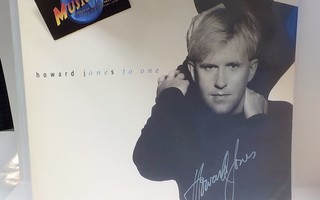 HOWARD JONES - ONE TO ONE VAIN LP:N KANNET! + NIMIKIRJOITUS