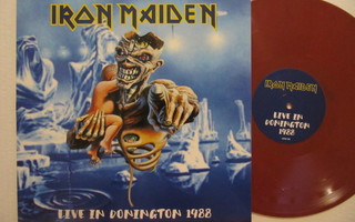 Iron Maiden Live in Donington 1988 Värivinyyli LP