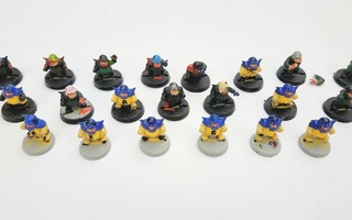 Blood Bowl - 21kpl Dwarf Team figuuria (1st edition) [F10]