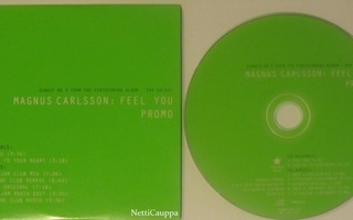 Magnus Carlsson • Feel You PROMO CD Maxi-Single