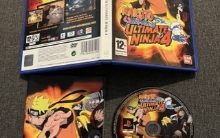 Naruto Shippuden Ultimate Ninja 4 PS2 (Suomijulkaisu)