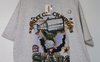 Dallas Stars Stanley Cup Champions 1999 t-paita