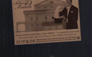 Solmu Mäkelä 75-vuotta taikurishow