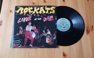 Rockats – Live At The Ritz lp orig 1981 Rockabilly