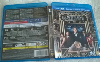 The Great Gatsby – Kultahattu (3d + Blu-Ray)