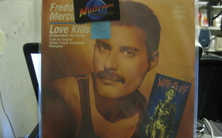 FREDDIE MERCURY - LOVE KILLS (EXTENDED VERSION) HOL LP