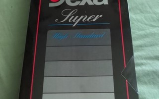 Made in Finland - Dexa Super E180 VHS videokasetti