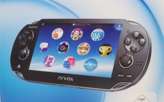 PS Vita Crystal Black Console (PCH-1004)