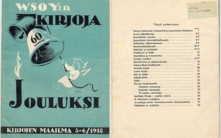 WSOY:n kirjoja Jouluksi 1938
