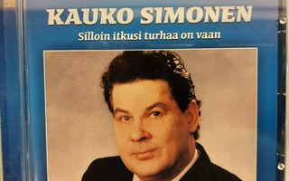 KAUKO SIMONEN-SILLOIN ITKUSI TURHAA ON VAAN-CD,VLCD-1122