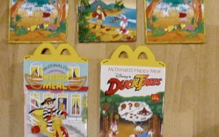 McDonalds Happy meal boxit 1990