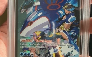 Kyogre Pokemon alt artti harvinainen pokemon kortti grading