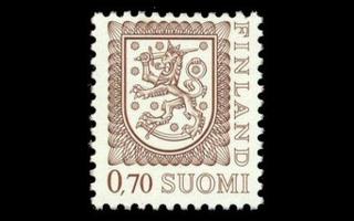 761 ** Leijonamalli 0,70 mk (1975)