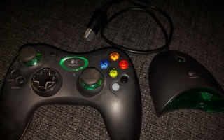 XBOX ohjain Logitech langaton