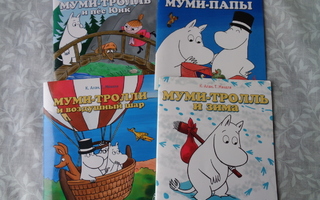 Lasten kirjat venäjän kielellä - 4 kpl