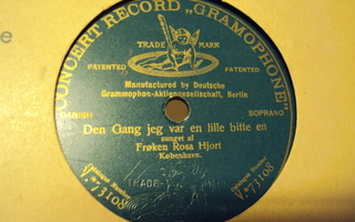 78 rpm Fröken ROSA HJORT