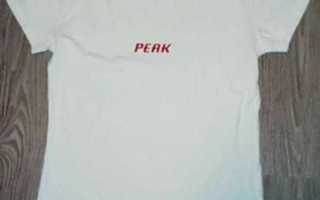 Vaalea peak t-paita koko s/m