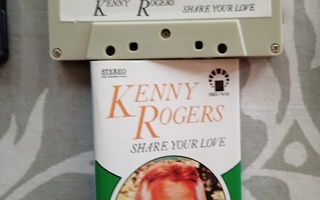 C-KASETTI: KENNY ROGERS : SHARE YOUR LOVE