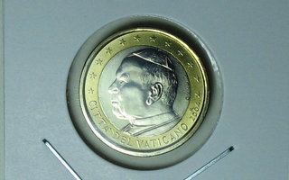 2004 VATIKAANI  1 euro  BU laatu