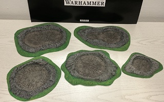 Warhammer 40K Maastoa, Terrain, Kraatteri