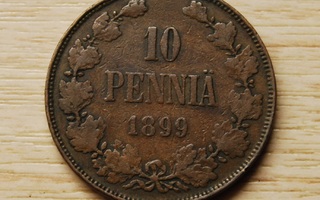 10 Penniä 1899 Nikolai II