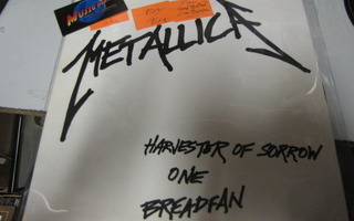 METALLICA-HARVESTER OF SORROW/ONE/BREADFAN 12'' 1990 EX+/EX+