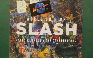 SLASH FEAT.MYLES KENNEDY - WORLD ON FIRE - EU 2014 M-/M- 2LP