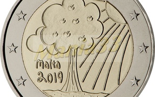 2€ Juhlaraha Malta 2019 Luonto ja Ympäristö