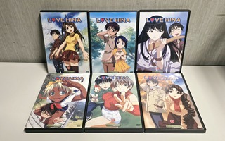 DVD - Love Hina 1-6 (suomijulkaisut)