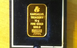 Kultaharkko no 04824 10 g, Fine Gold 999,9,
