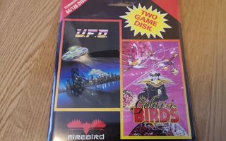 U.F.O / Galax-i-Birds - Commodore 64 (disk)