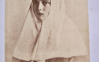 Postikortti Venäjä Prinsessa Tatiana Sairaanhoitajana 1914