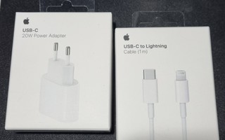 iPhone laturi ja kaapeli *uudet! USB-C/lightning