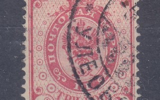 1891 3 kop rengasmerkki.