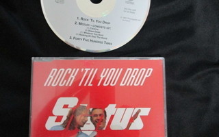STATUS QUO - rock `til you drop : CD SINGLE