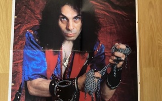 Ronnie James Dio juliste + DIO tarra