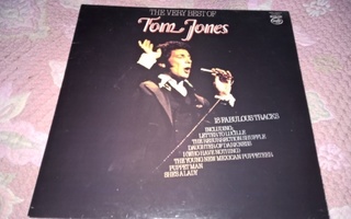 Hyväkuntoinen Tom Jonesin The Very Best Of LP-levy