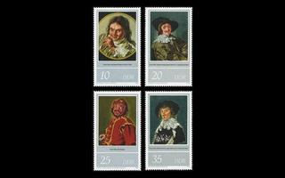 DDR 2543-6 ** Frans Hals, maalauksia (1980)