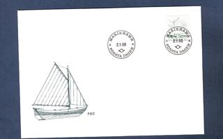 FDC Åland...Yleismerkki...Mariehamn 2.1.1986