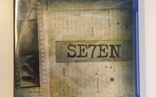 Seitsemän - Se7en (Blu-ray) Brad Pitt, Morgan Freeman (UUSI)