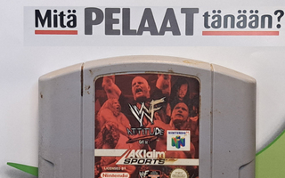 WWF Attitude (L) N64 (Käytetty)