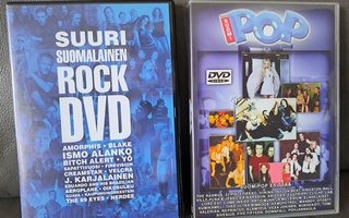Suomi Rock & Pop DVD levyt