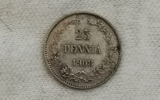 25 penniä 1908, Suomi