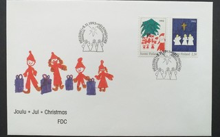 FDC 1993 Joulu, LaPe 1228, 1229